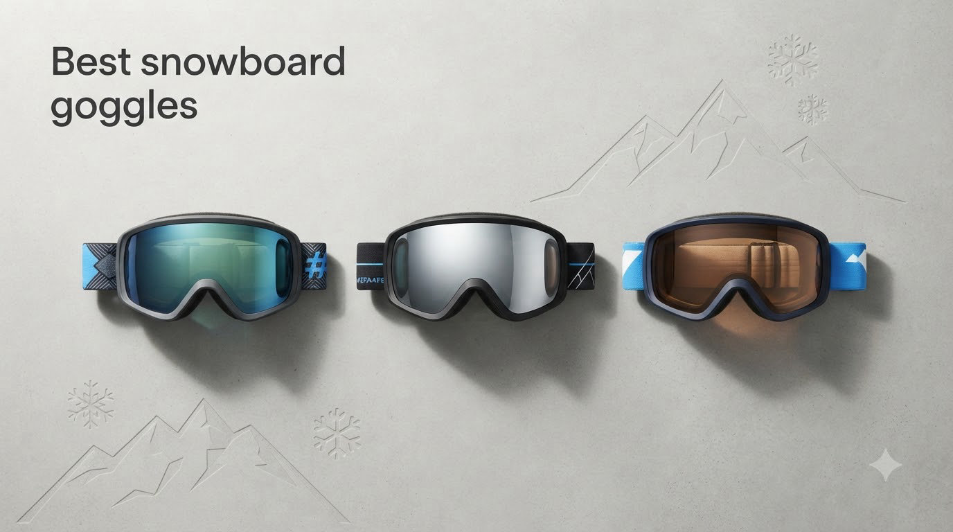 Best snowboard goggles