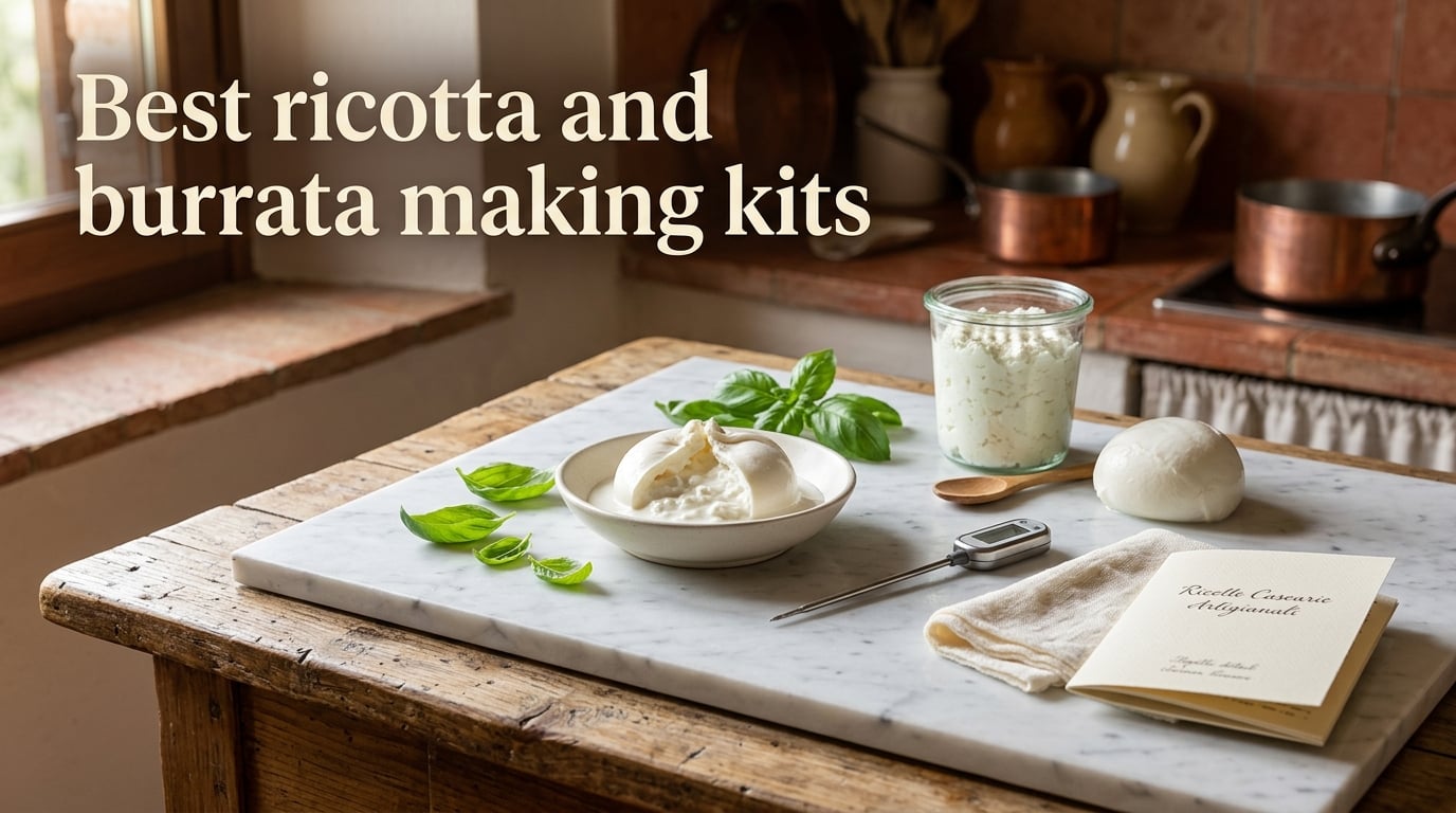 Best ricotta and burrata making kits