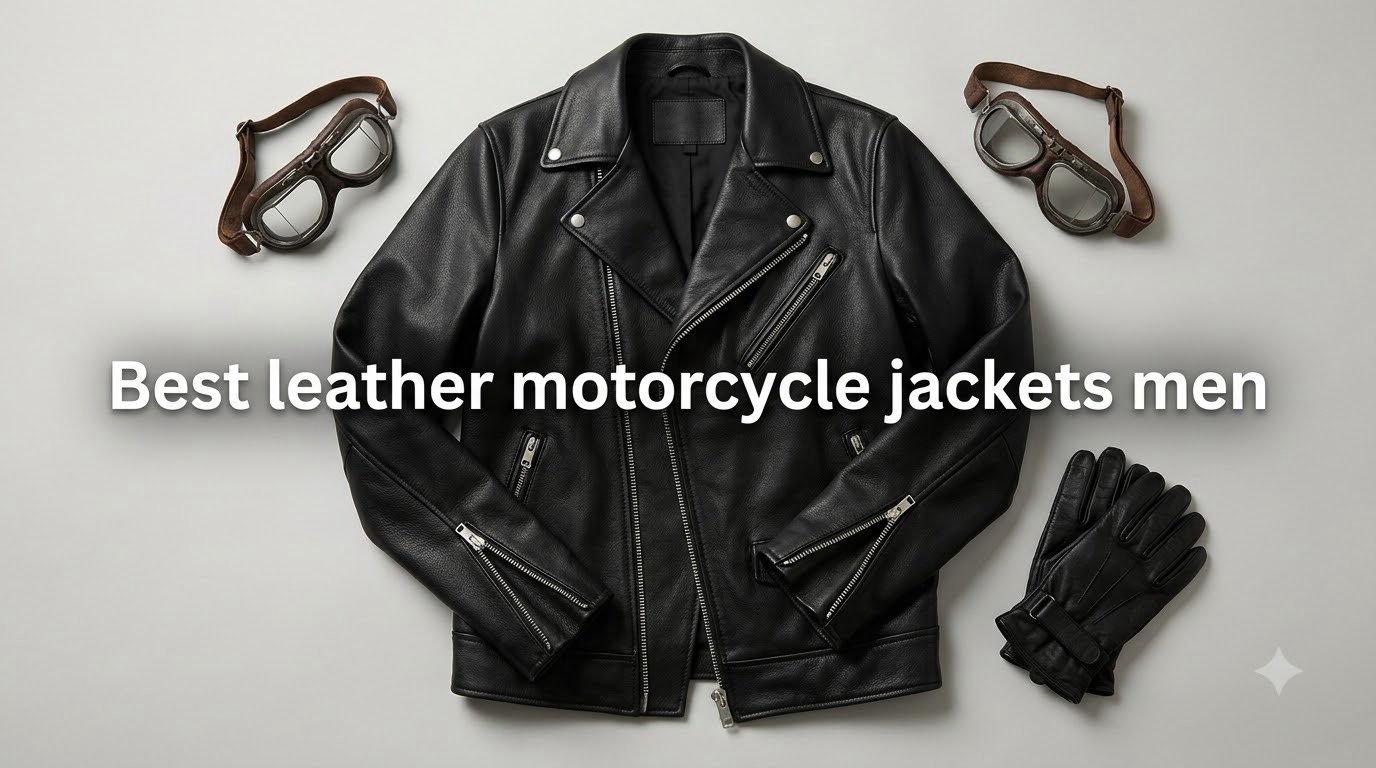 Best leather motorcycle jackets men