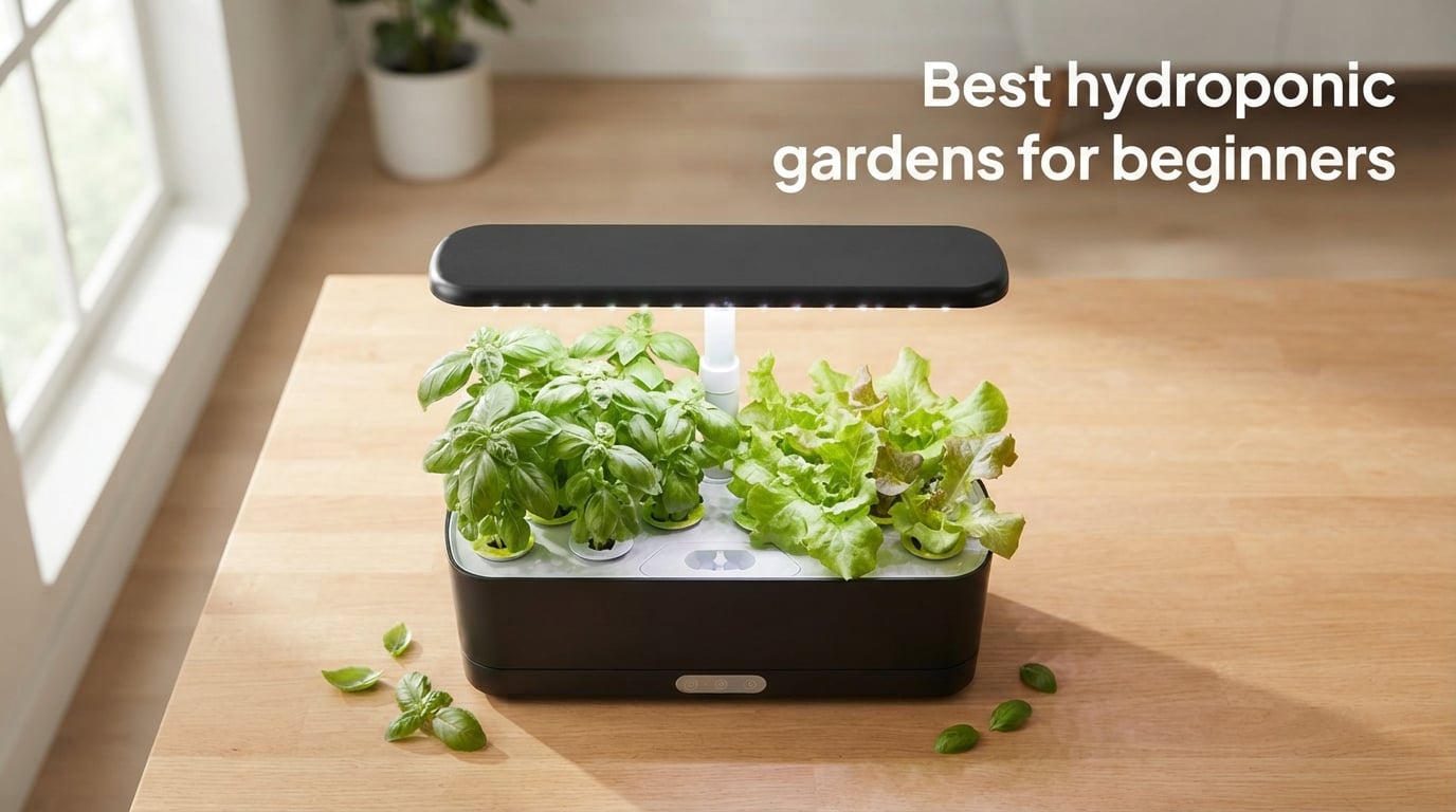 Best hydroponic gardens for beginners