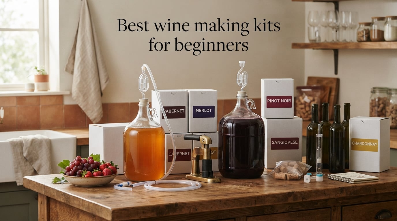 Best wine making kits for beginners