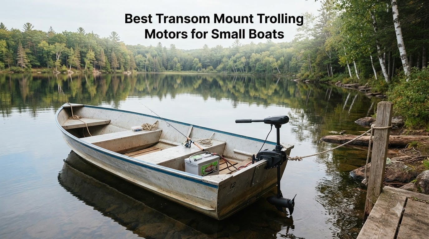 Best Transom Mount Trolling Motors for Small Boats