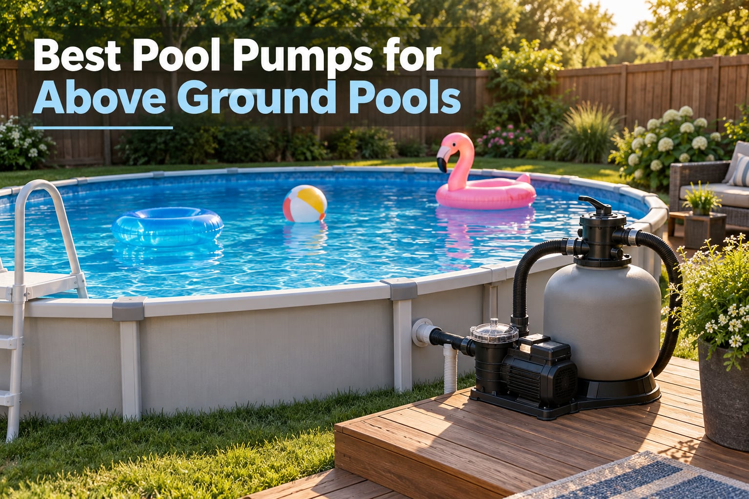 Best Pool Pumps for Above Ground Pools
