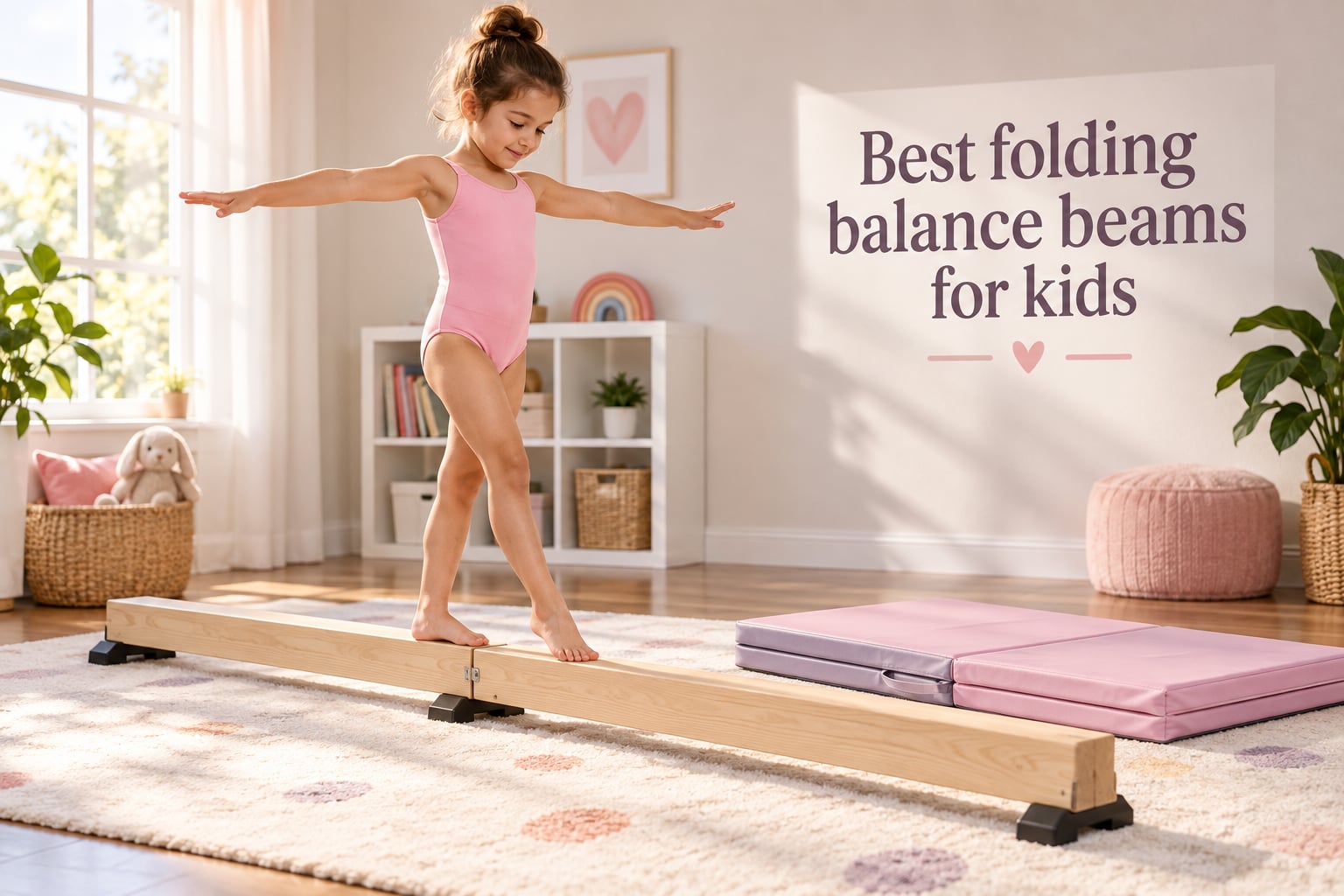 Best folding balance beams for kids