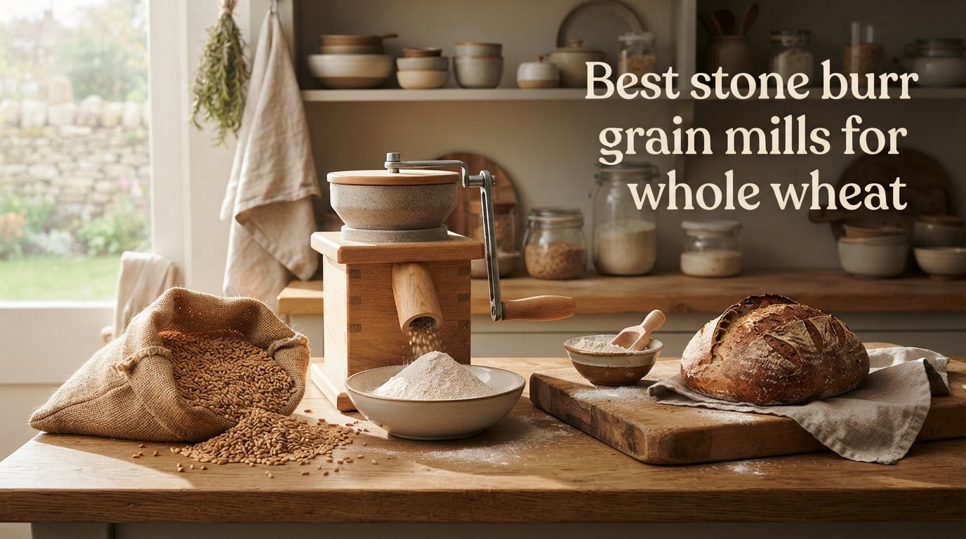 Best stone burr grain mills for whole wheat