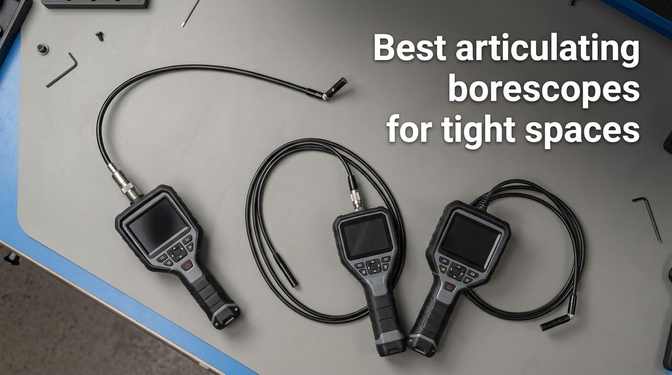 Best articulating borescopes for tight spaces