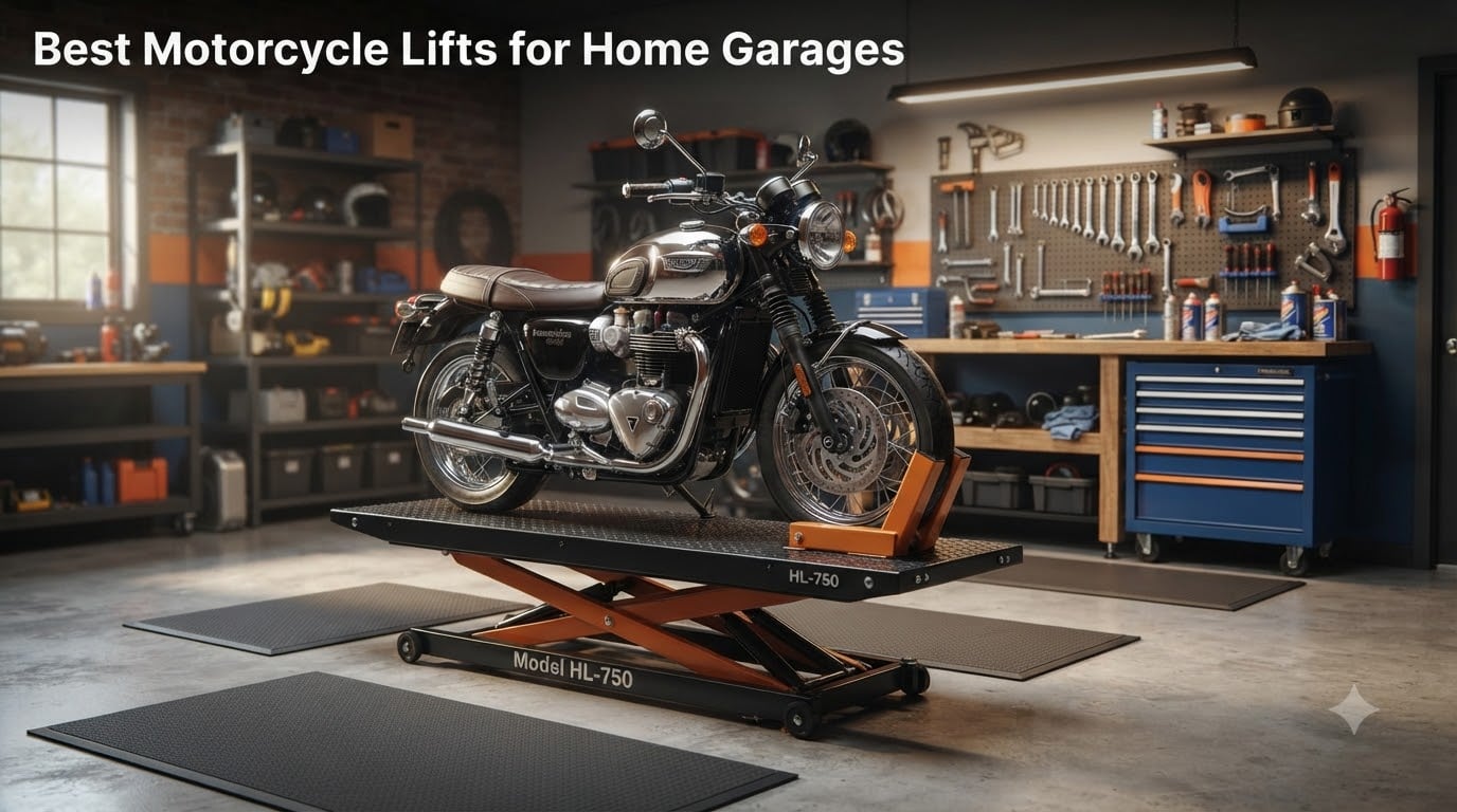 Best Motorcycle Lifts for Home Garages