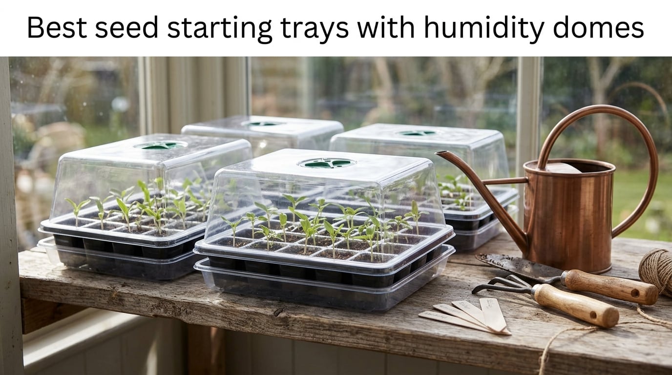 Best seed starting trays with humidity domes
