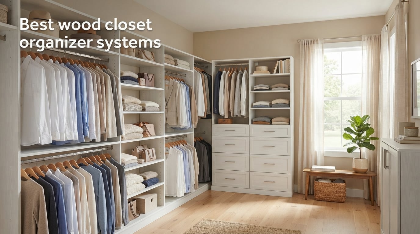 Best wood closet organizer systems