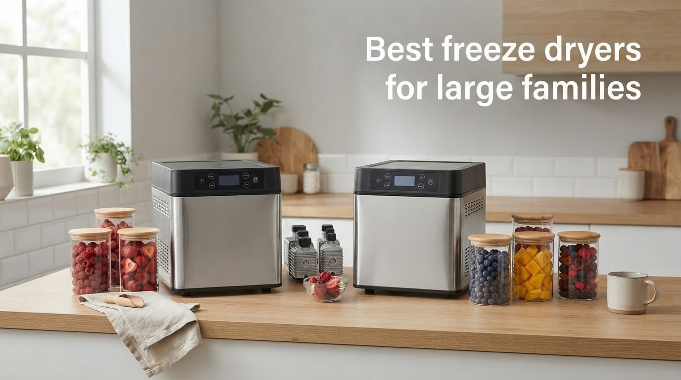 Best freeze dryers for large families