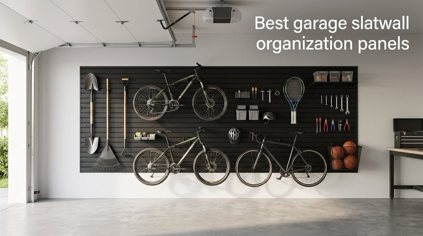 Best garage slatwall organization panels
