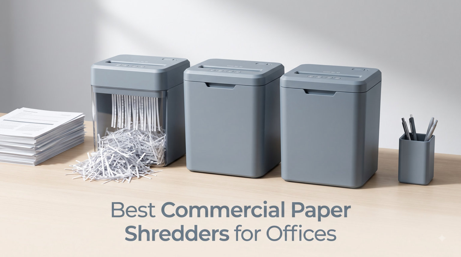 Best Commercial Paper Shredders for Offices