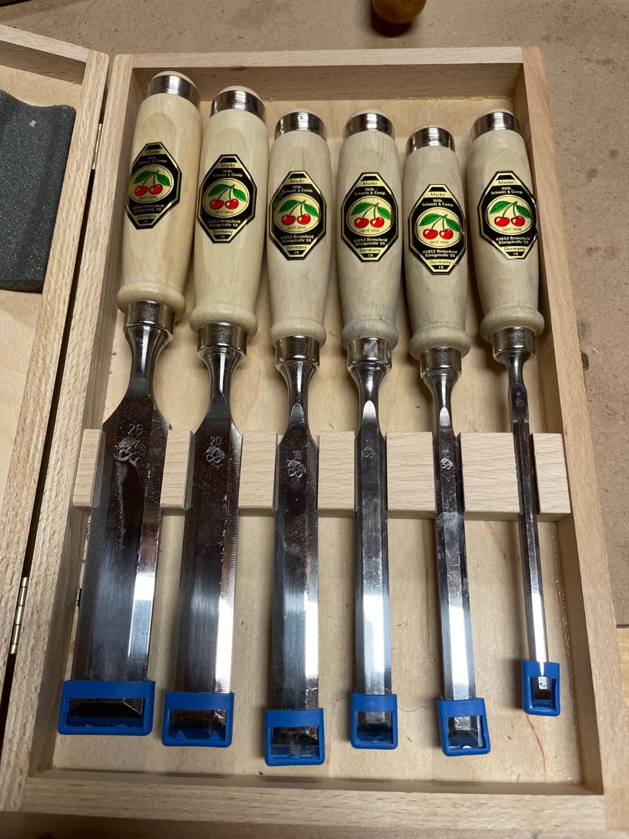 Kirschen 1101000 6-Piece Chisel Set in Wood Box customer photo 1