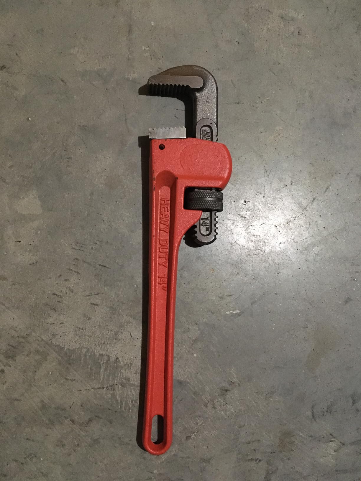 Performance Tool W1133-18B 18 in. Red Drop-Forged Steel Pipe Wrench customer photo 1