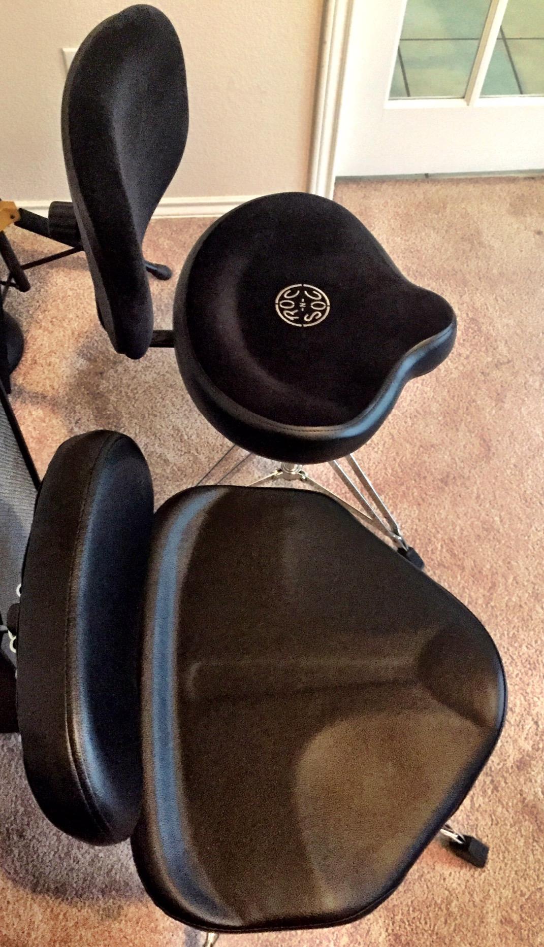 DW Drum Workshop CP9120AL 9000 Series Heavy Duty Air-lift Throne w/ Tractor Seat customer photo 1