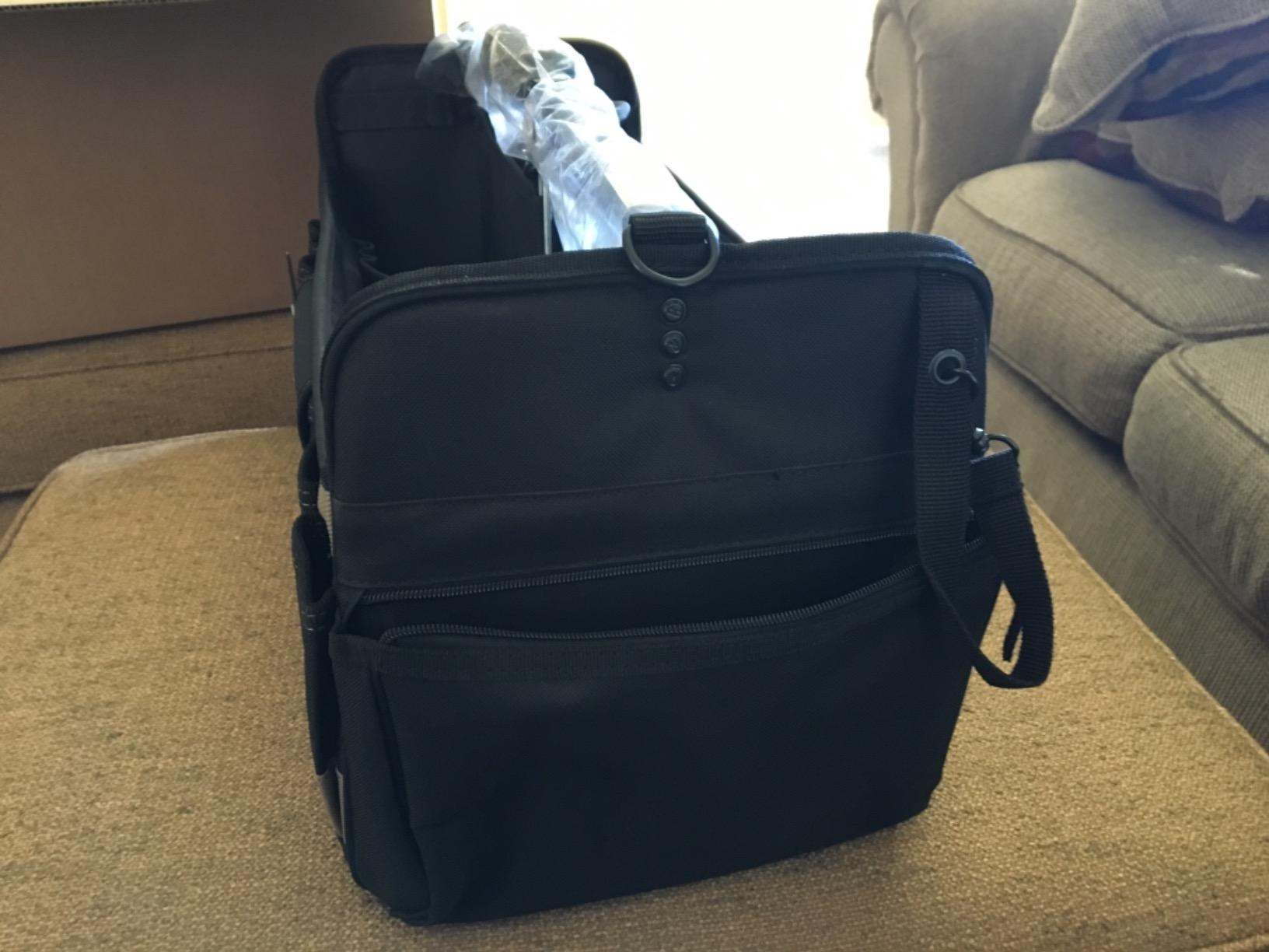Custom Leathercraft WORK GEAR 1579 20 Inch, Open Top, Soft Sided Tool Box, 27 Pockets customer photo 1