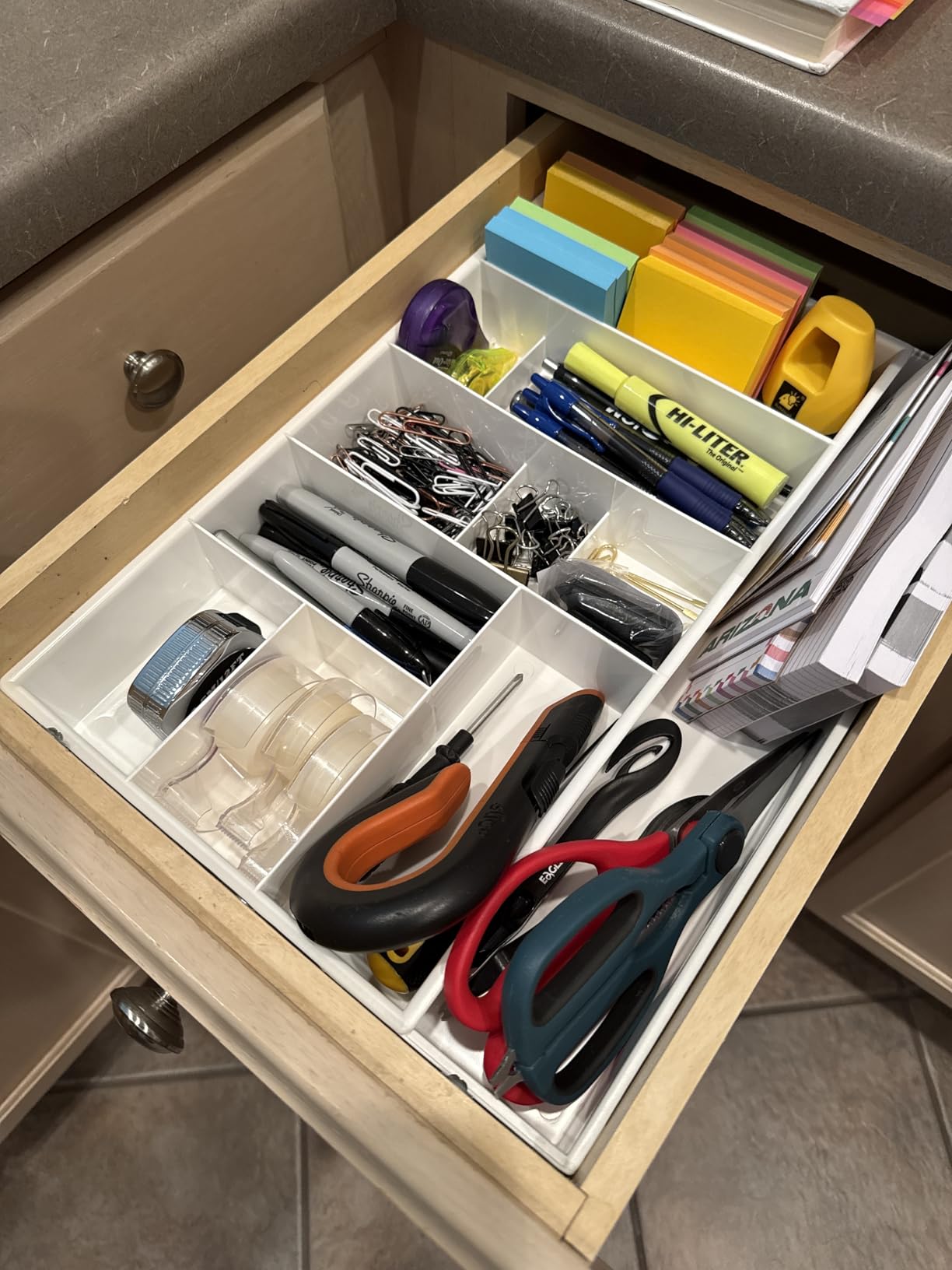 Dial Industries Expandable Office Drawer Desk Organizer Storage Tray customer photo 1