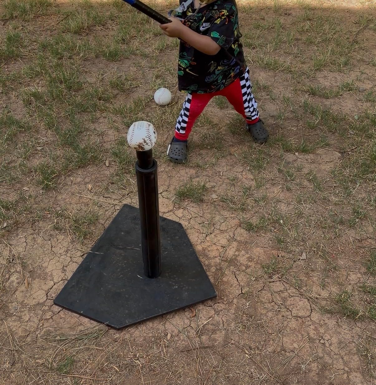 Champion Sports Deluxe Batting Tee – Adjustable Rubber Baseball & Softball Tee on Home Plate, Multiple Styles customer photo 2