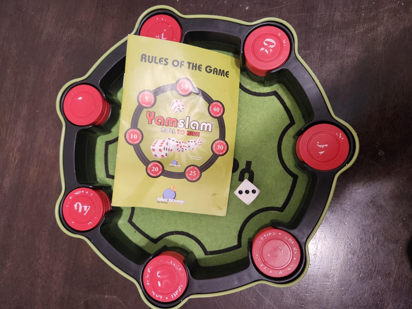 Yamslam Fun Chance and Strategy Family Dice Game for Kids and Adults by Blue Orange Games - 1 to 4 Players, Ages 8+ customer photo 1