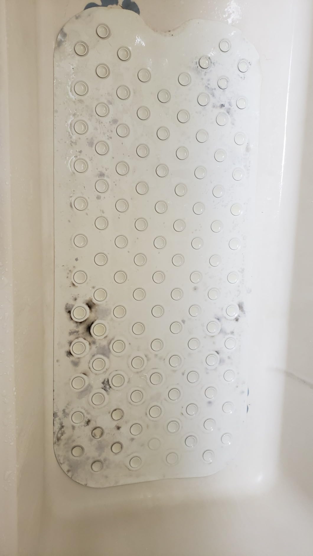 Drive Medical Bathtub Mat, White, Large Size, Non-Slip Design customer photo 1