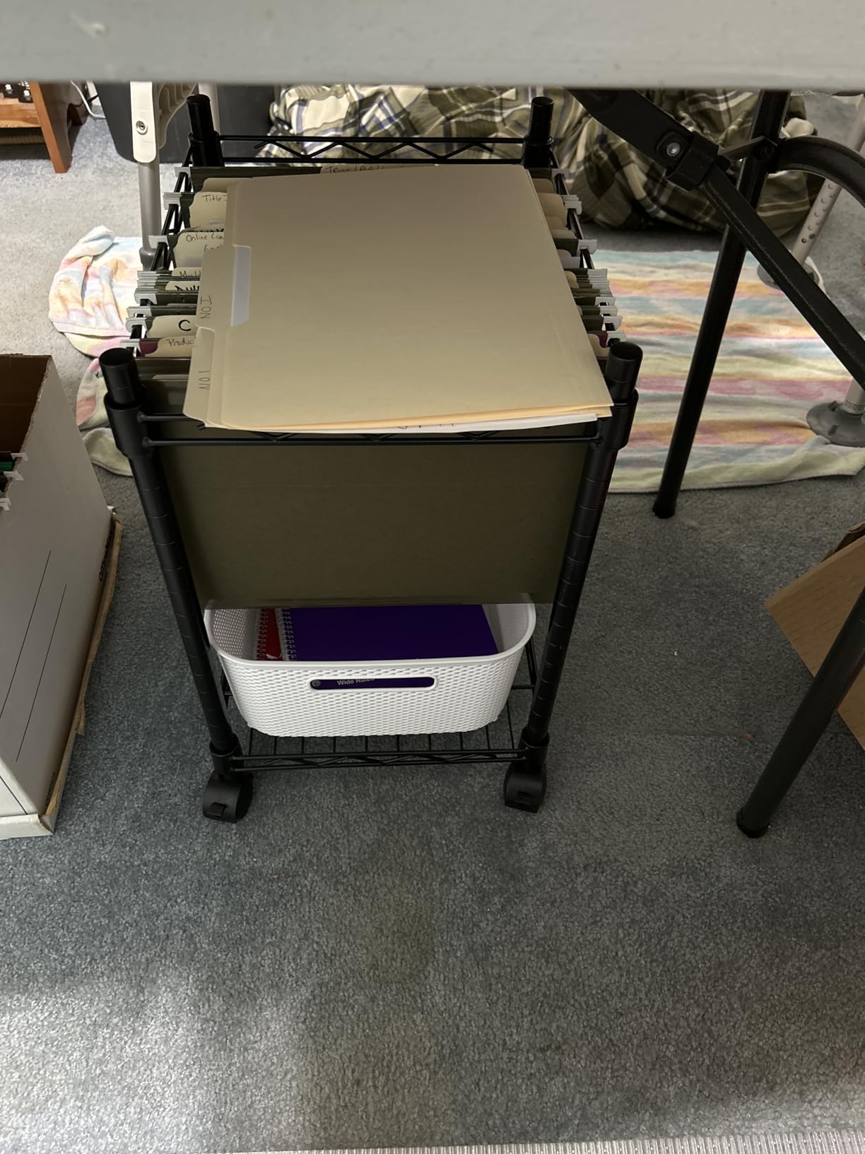 LYS Mobile Wire Filing Cart customer photo 1