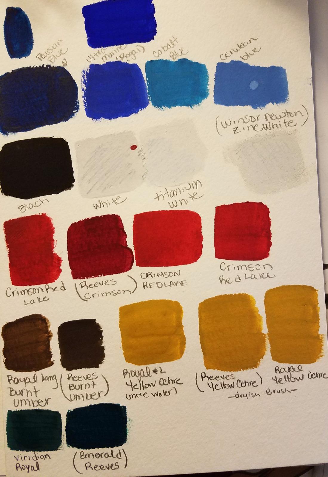 Royal & Langnickel Gouache Color Artist Tube Paint, 21ml, 24-Pack customer photo 1