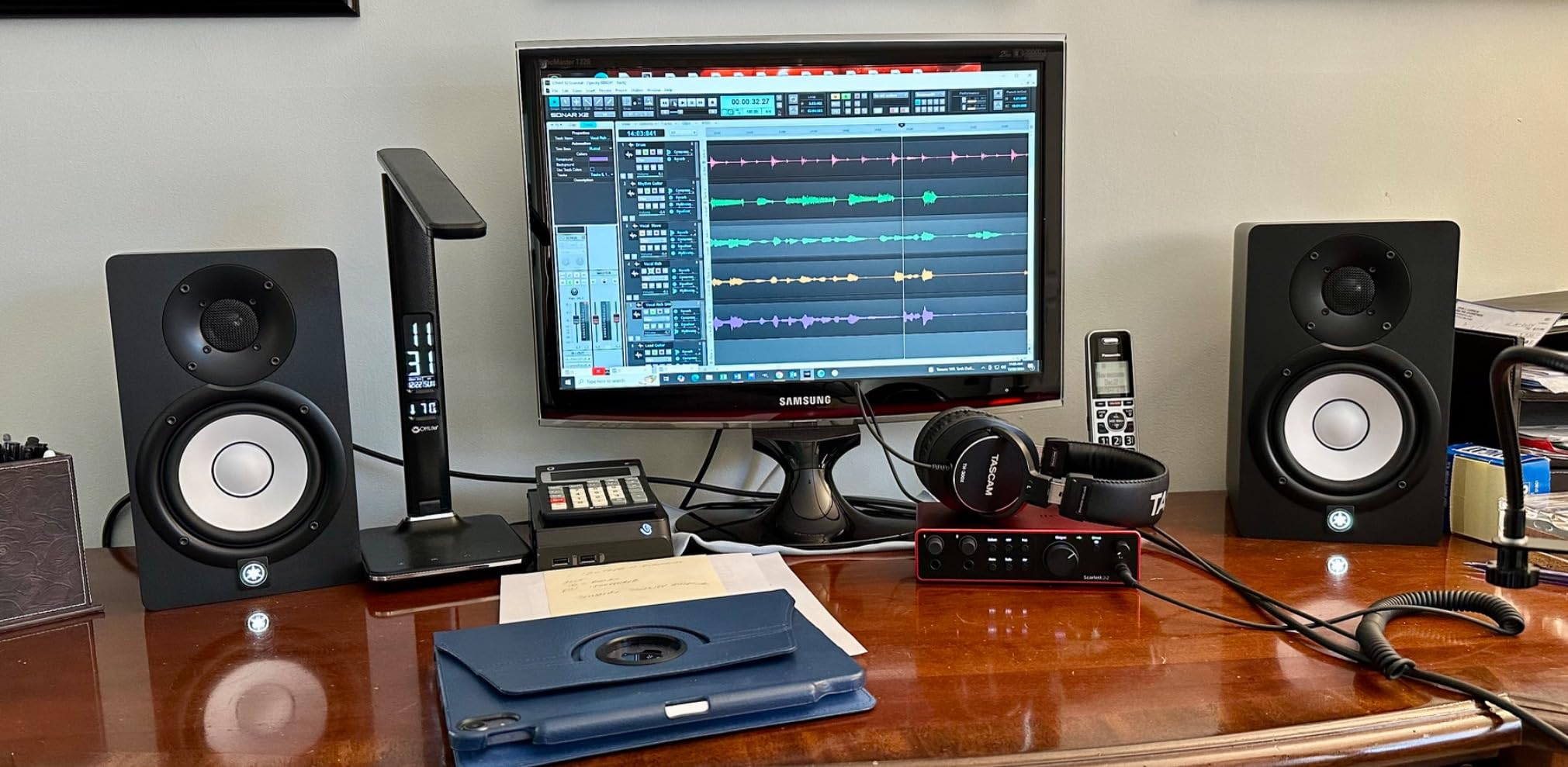Yamaha HS5 Pair 2-Way bass-Reflex bi-Amplified nearfield Studio Monitors customer photo 2