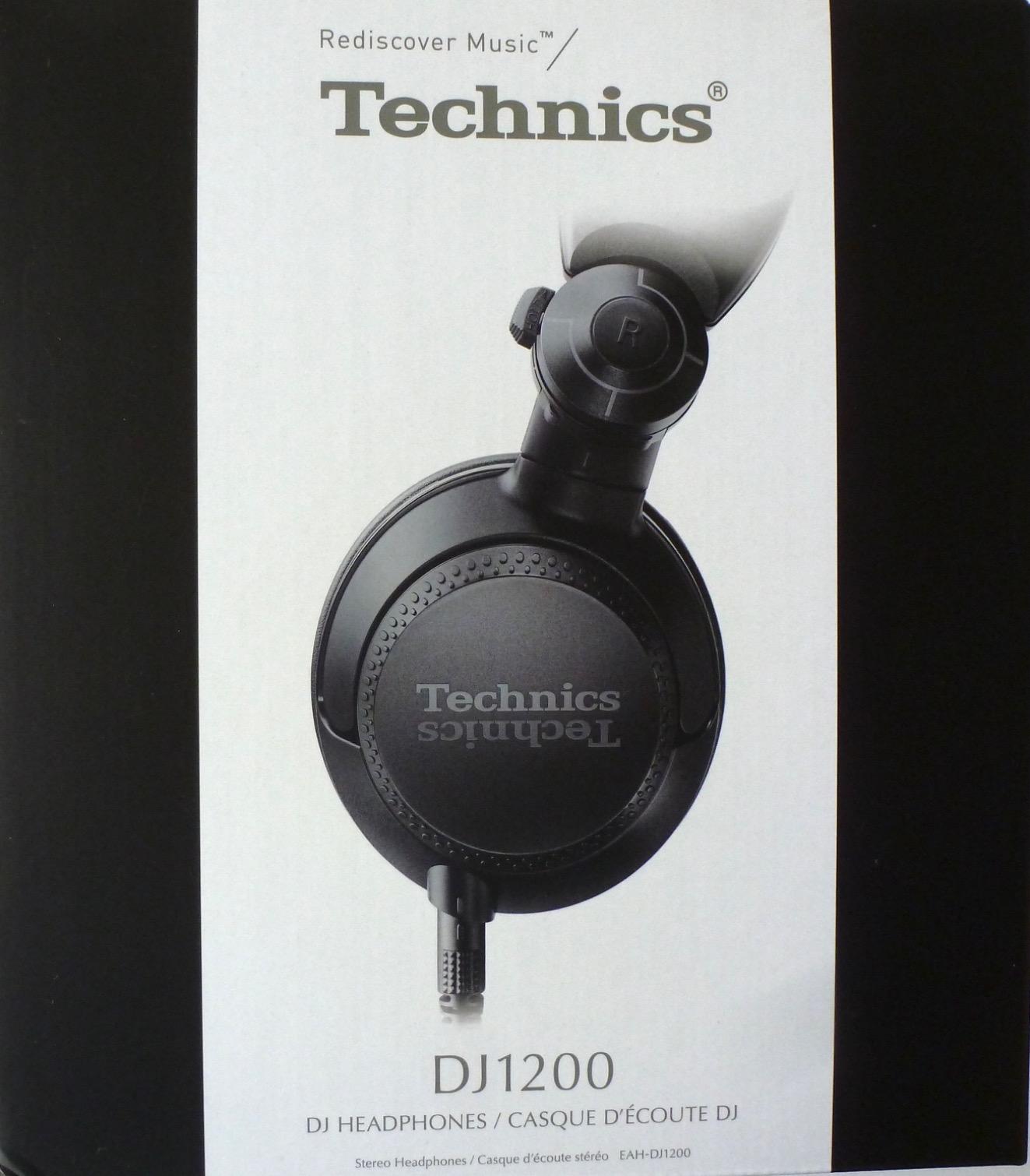 Technics Professional DJ Headphones with 40mm CCAW Voice Coil Drivers, 270° Swivel Housing and Locking Detachable Cord; Lightweight, Foldable High Input - EAH-DJ1200 (Black) customer photo 1