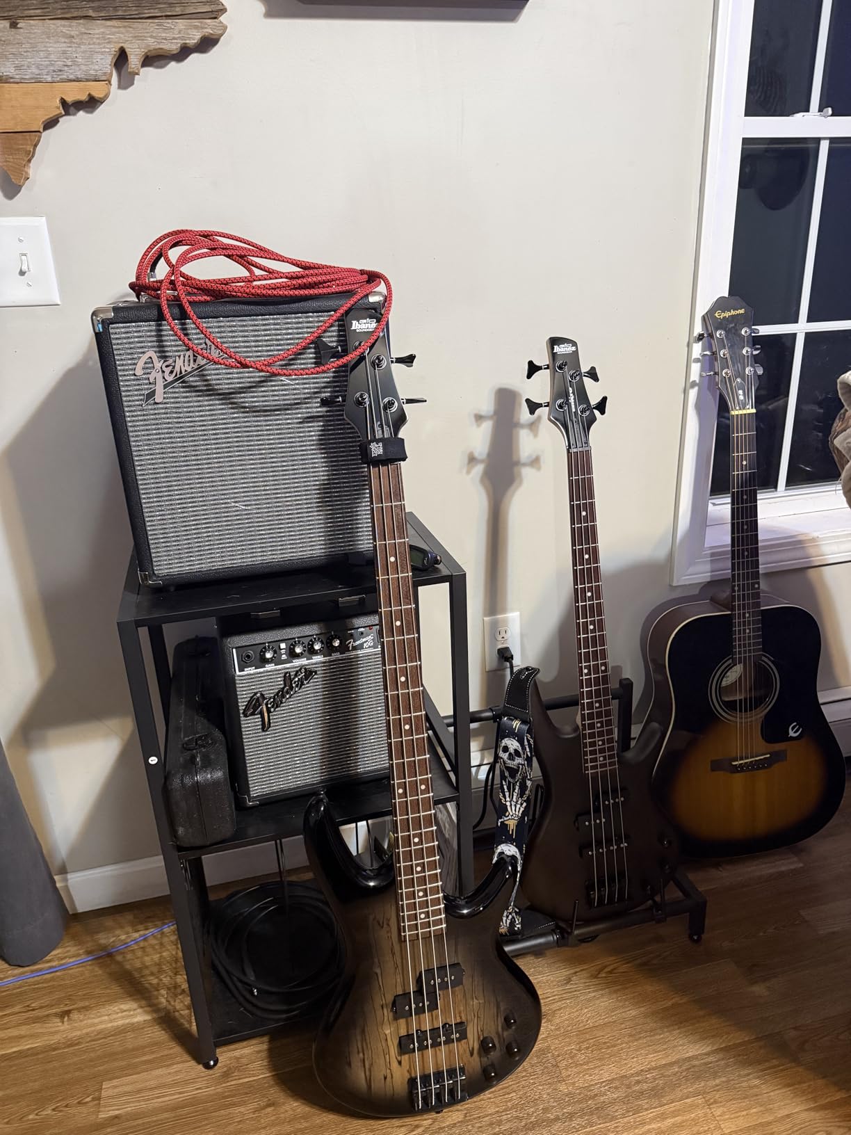 Ibanez Gio GSR200 Bass Guitar, Weathered Black customer photo 2