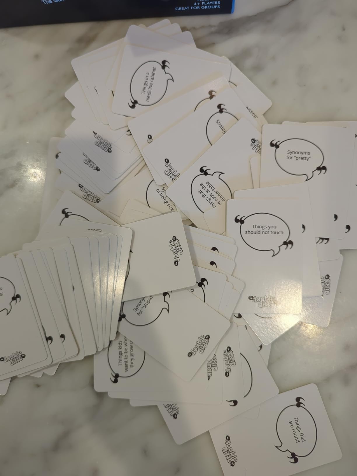 Inspiration Play Double Ditto - a Hilarious Award-Winning Family Party Game for 4-20 Players (Ages 8 and up) customer photo 1