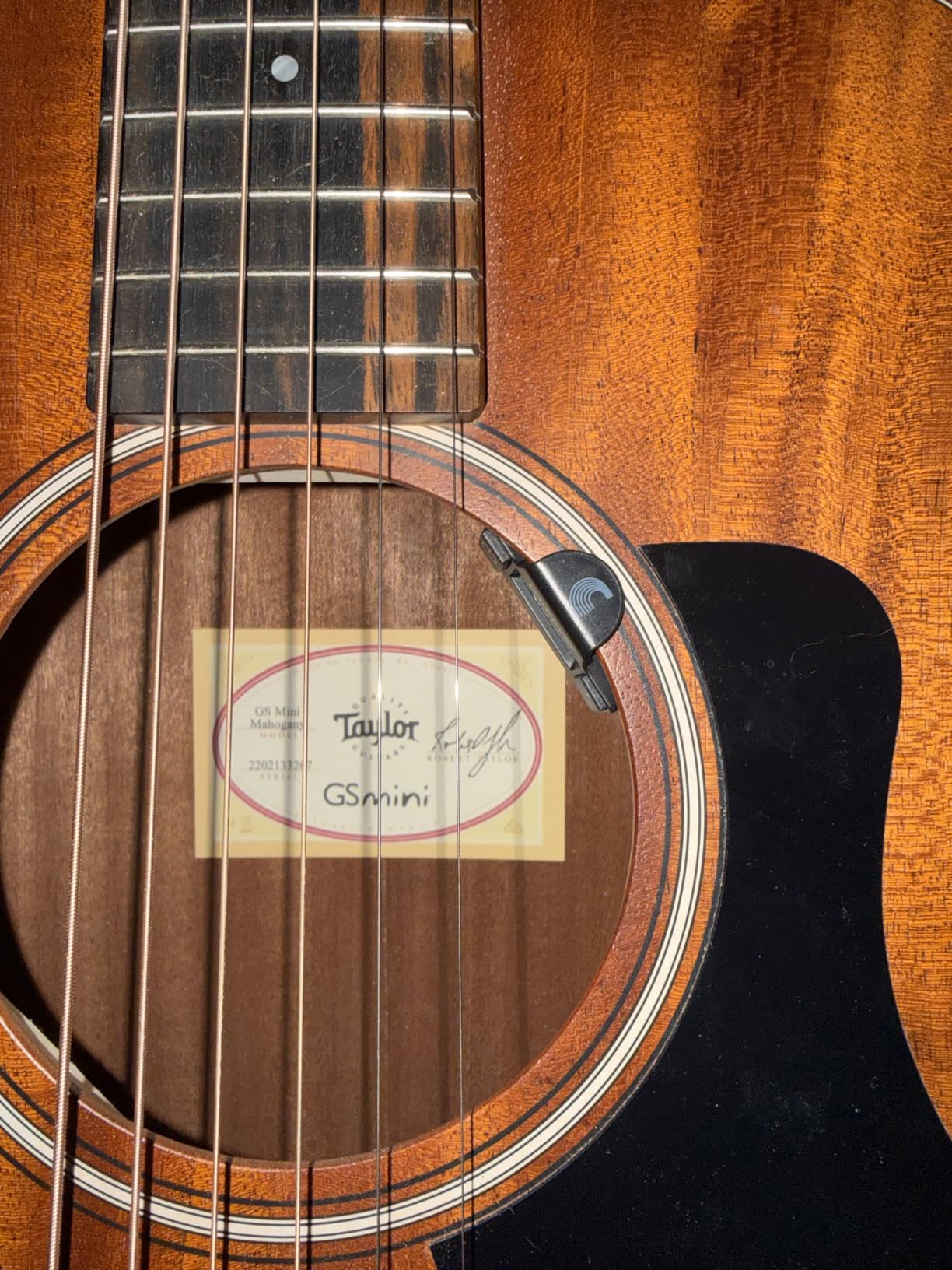 D'Addario NS Micro Soundhole Tuner, Discreet Chromatic Acoustic Guitar customer photo 2