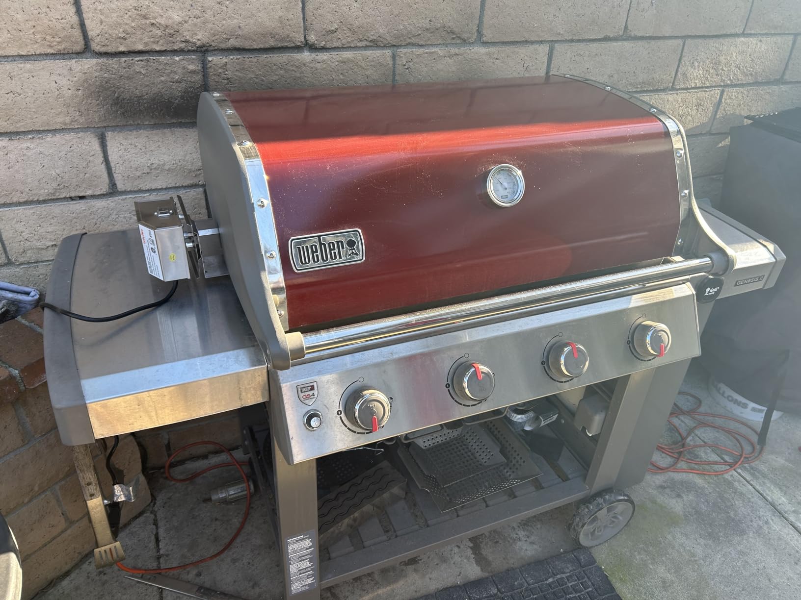 onlyfire Stainless Steel Rotisserie Kit for Weber Genesis 4&6 Burner Grills customer photo 1