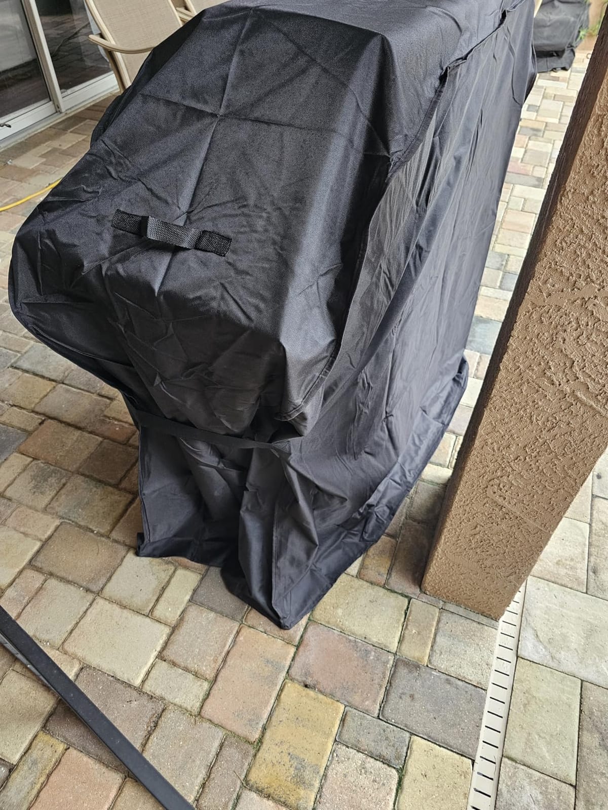 Grillman Waterproof BBQ Grill Cover for Outdoor Grills, 58 Inch, Black customer photo 2