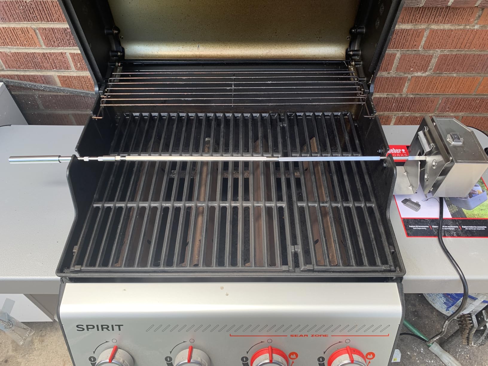 onlyfire Stainless Steel Rotisserie Kit Weber 7659 Replacement customer photo 2