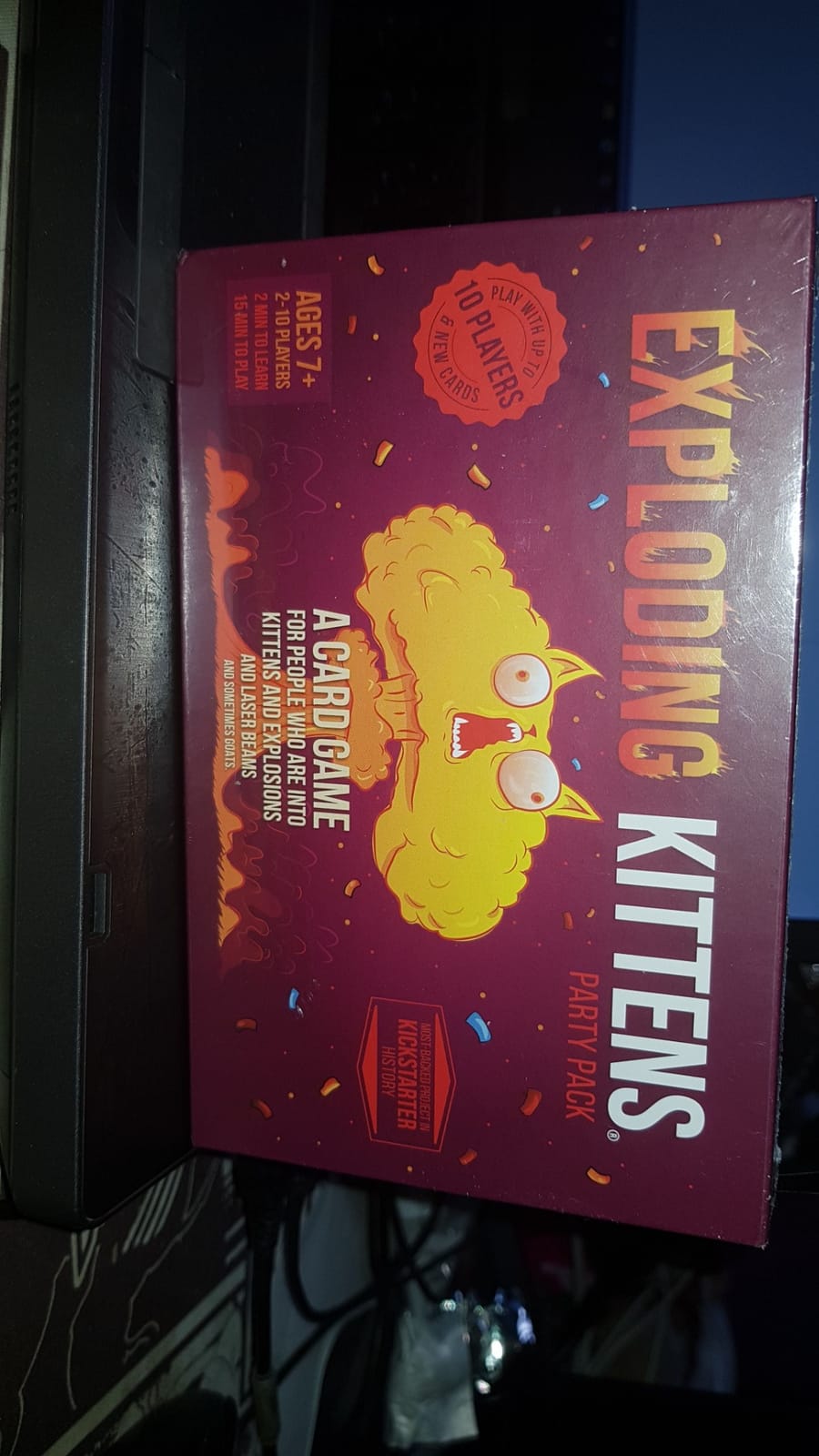 Exploding Kittens Party Pack, 2-10 Players, Ages 7+ Card Game customer photo 1