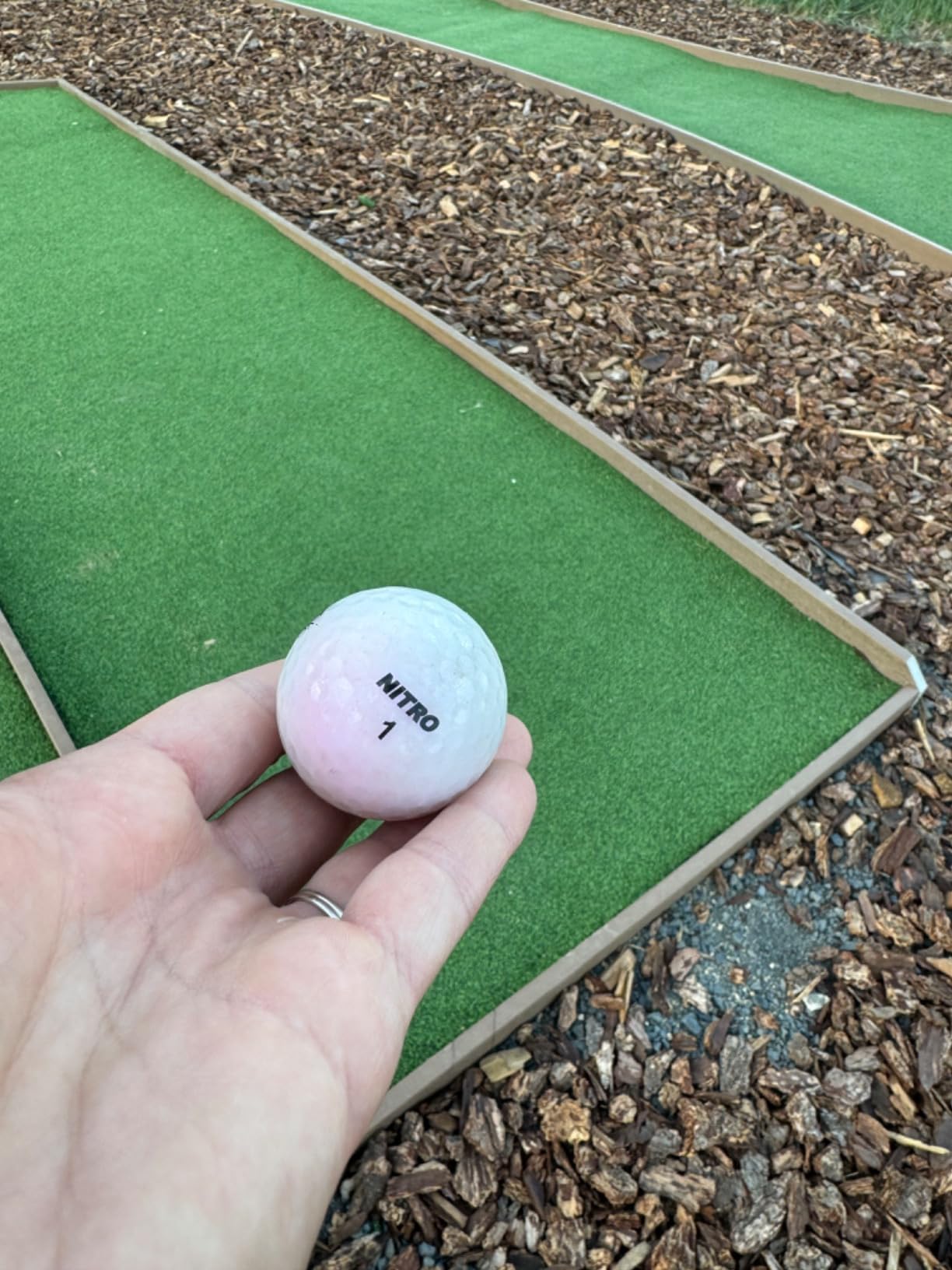 Nitro Golf Glycerin 15 Ball Pack Nitro Golf Balls customer photo 1