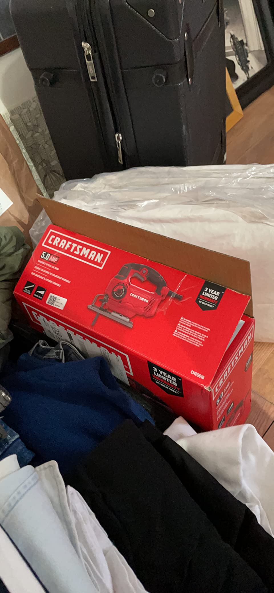 CRAFTSMAN Jig Saw, 4 Orbital Settings, Up to 3,000 SPM, 5 Amp, Corded (CMES610) customer photo 2