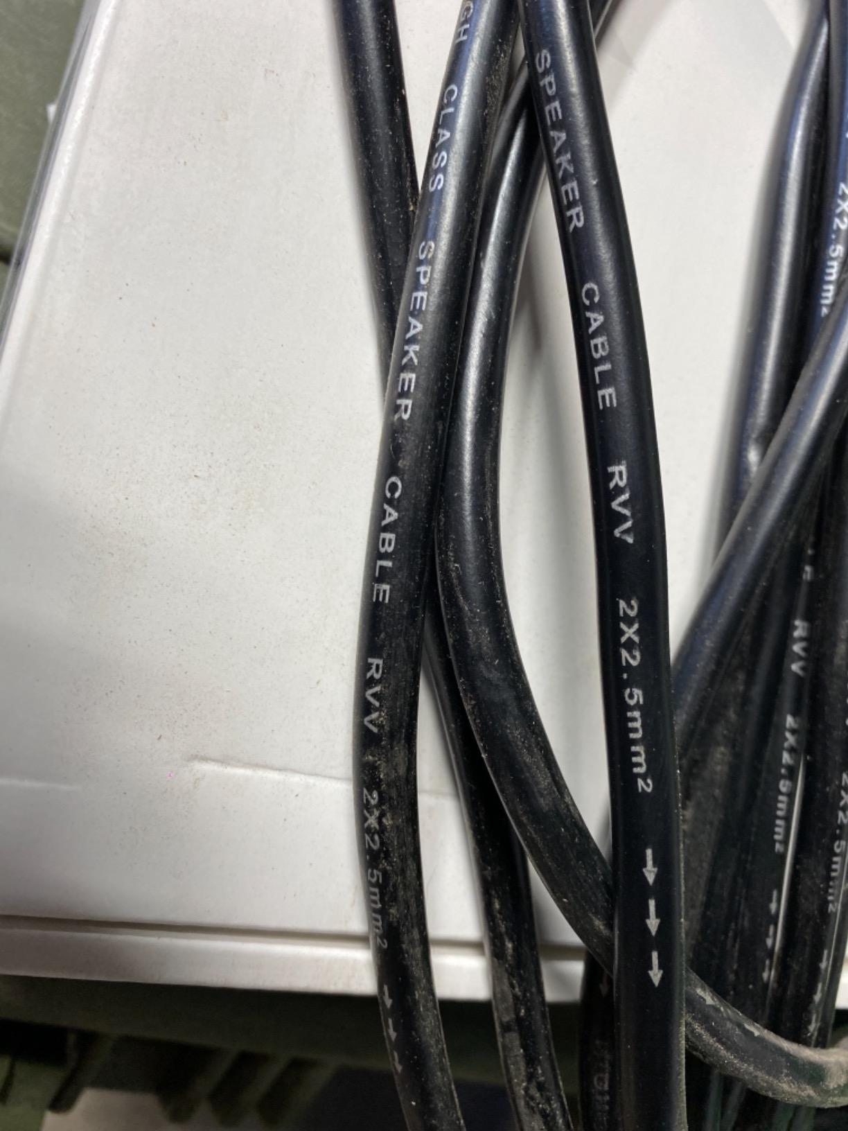 2 Pack 50 Feet Speakon to Speakon Cable 12 Gauge 2 Conductor Twist Lock customer photo 1