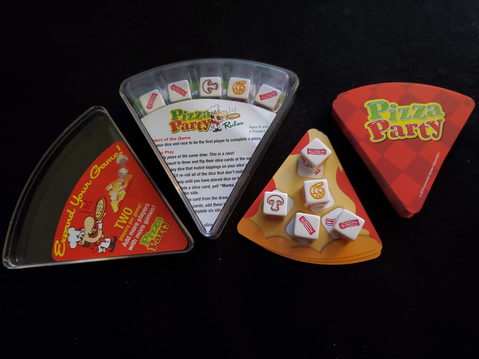 University Games, Pizza Party Dice Game, Dice Game for Kids and Families, Ages 6+ customer photo 1