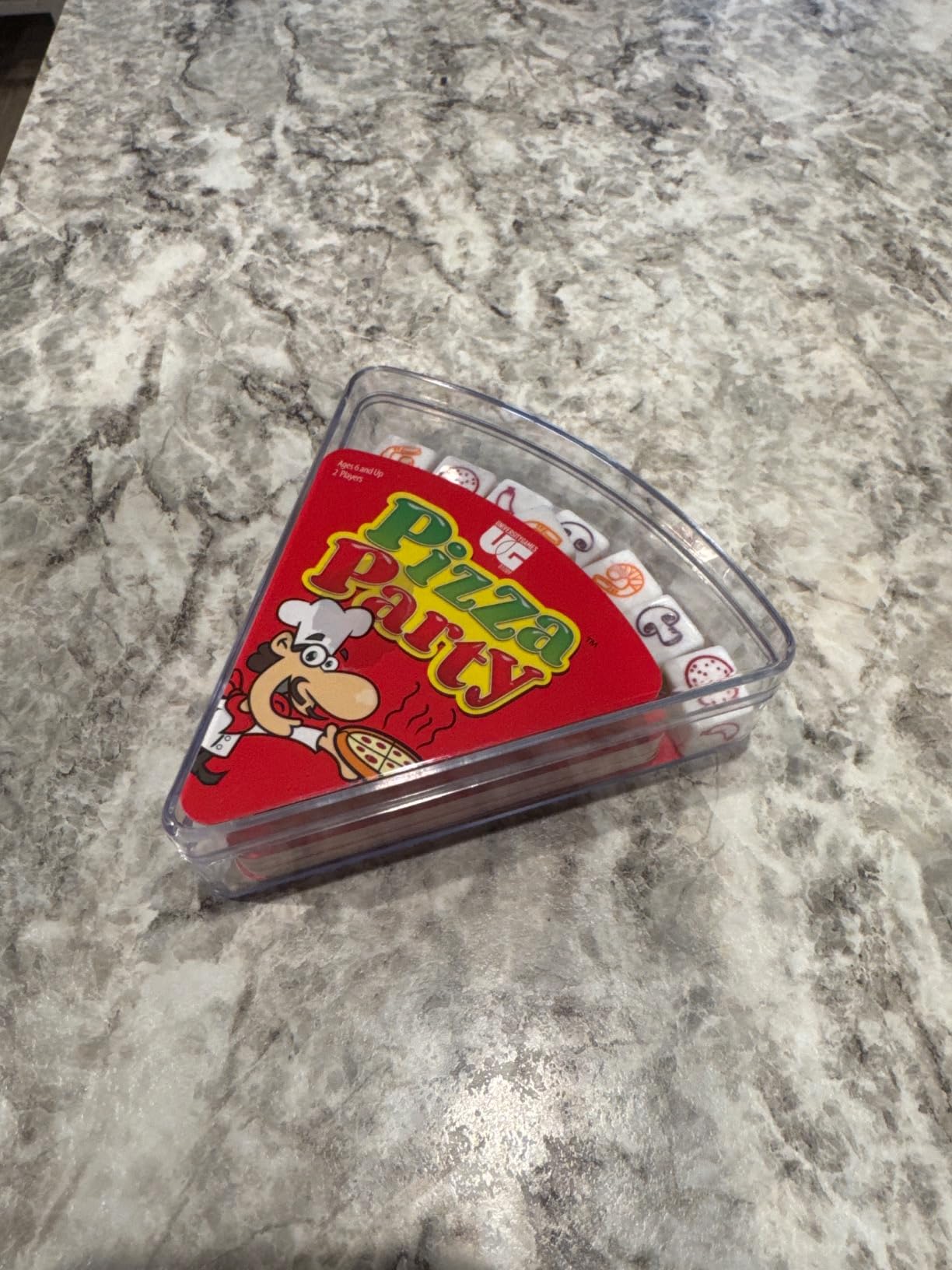 University Games, Pizza Party Dice Game, Dice Game for Kids and Families, Ages 6+ customer photo 2