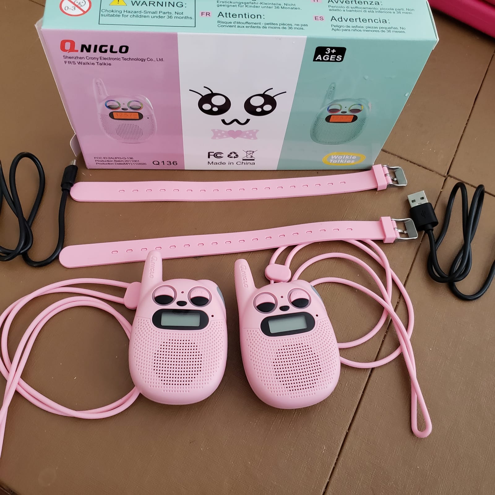 Qniglo Walkie Talkies for Kids Ages 3-12 Walkie Talkie Toys for Boys Girls customer photo 1