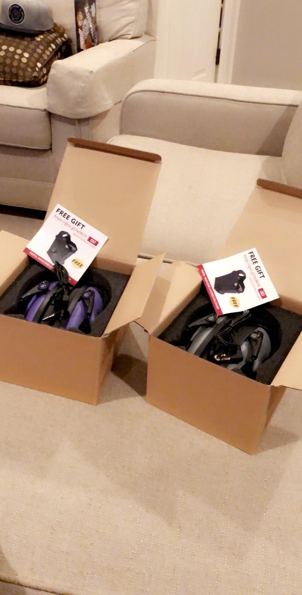 awesafe Electronic Shooting Ear Protection-NRR 24dB Noise Reduction Headphones for Hunting & Gun Range Use customer photo 1