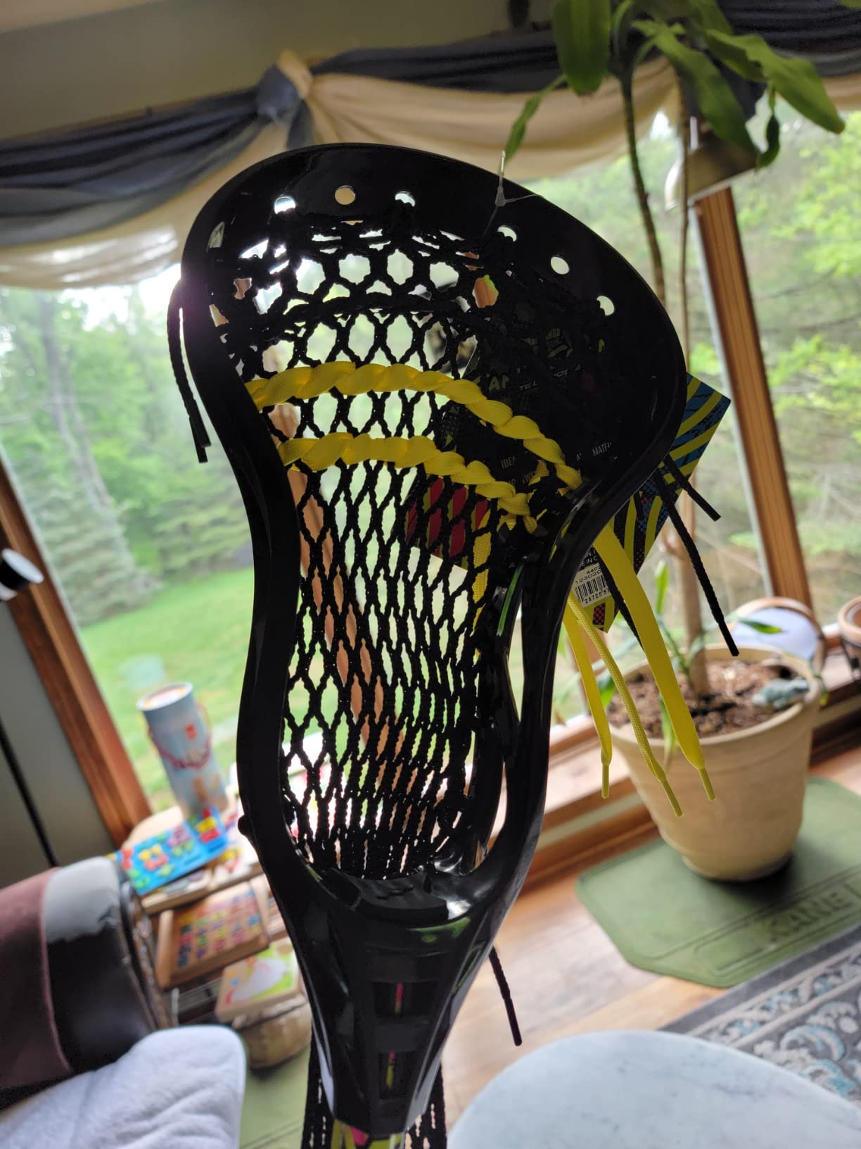 Franklin Sports Ambush Men's + Women's Lacrosse Sticks - Adult + Youth Aluminum Lax Sticks - Boys' + Girls' Game + Training Lacrosse Sticks - Standard + Mini Lax Stick for Kids + Adults customer photo 2