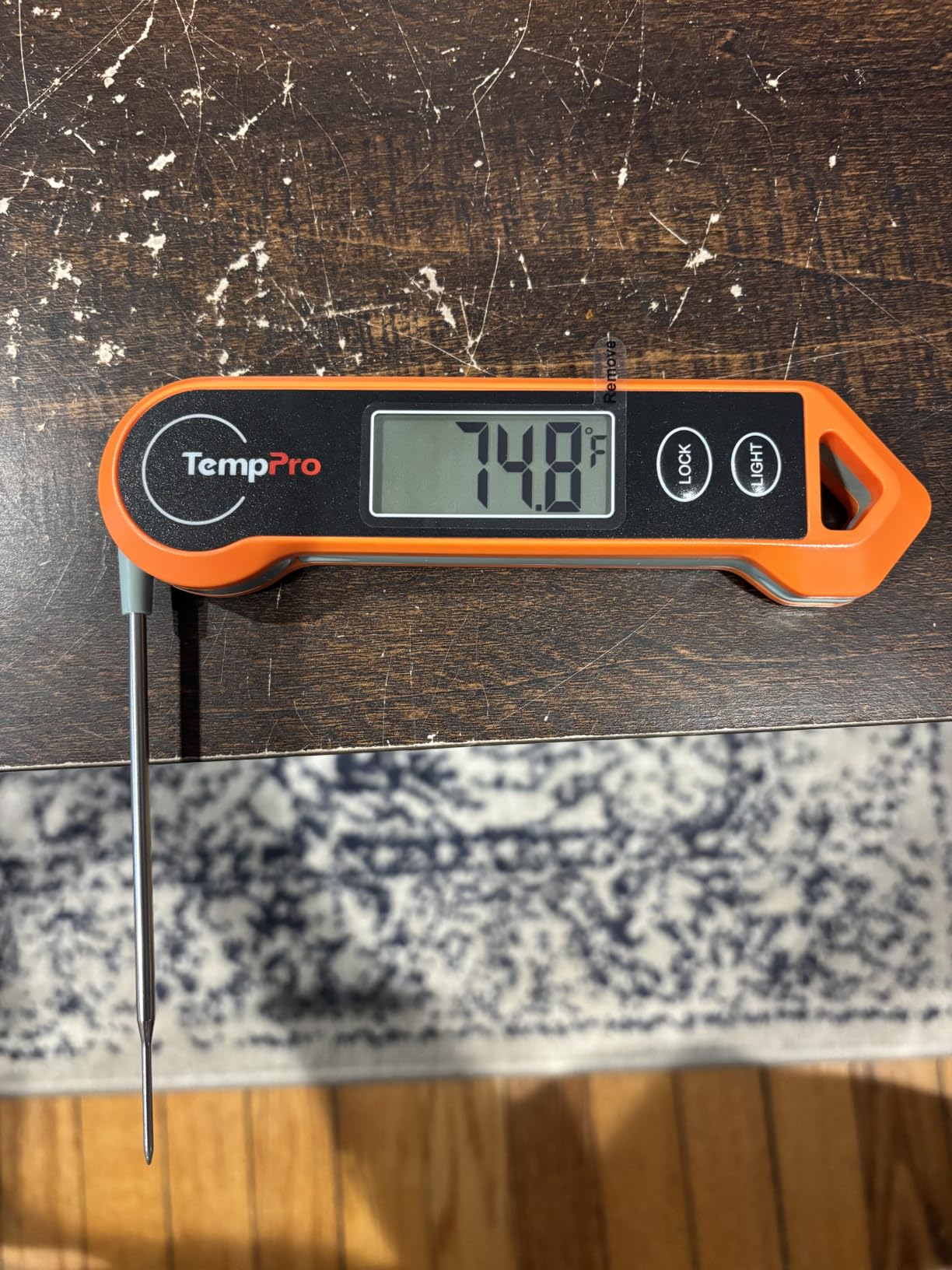 TempPro TempSwift 1 Sec Instant Read Meat Thermometer Digital customer photo 1