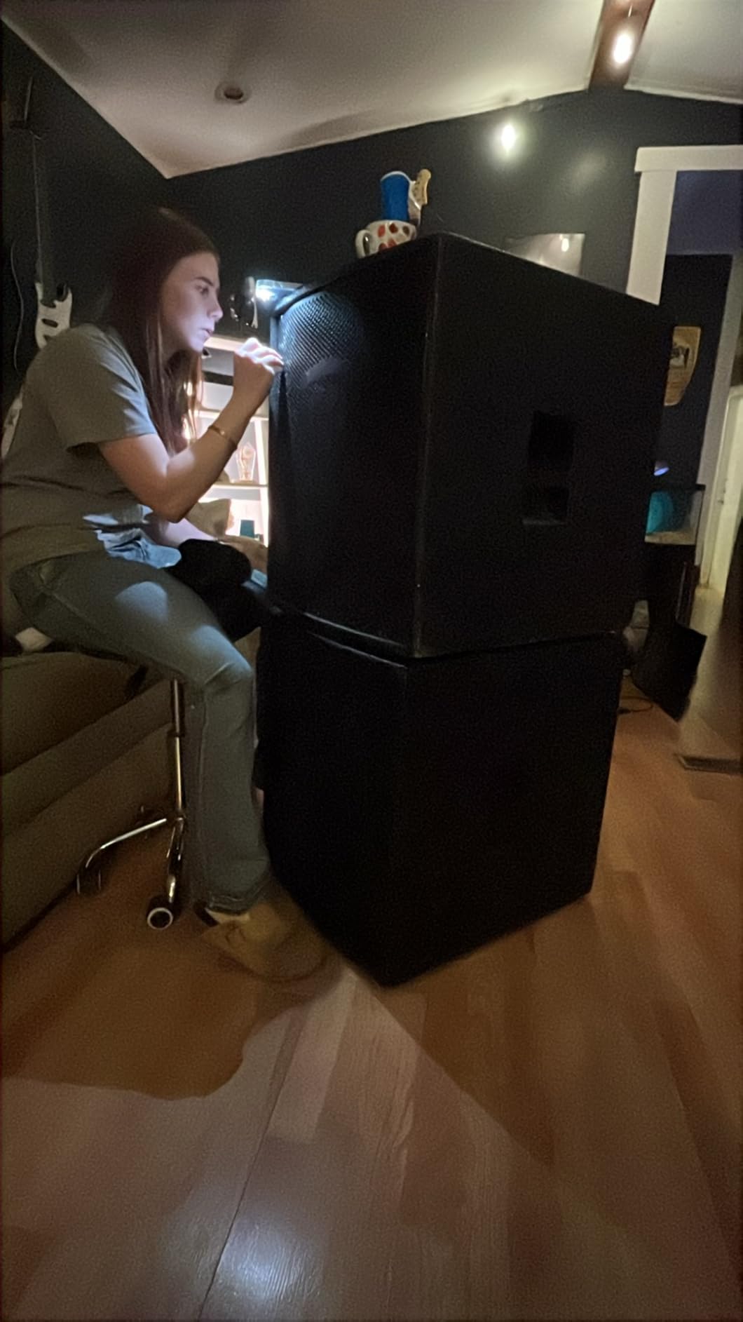PRORECK PR18 18 inch 2000W P.M.P.O Active Powered PA DJ Subwoofer Cabinet (ONE Subwoofer) customer photo 1