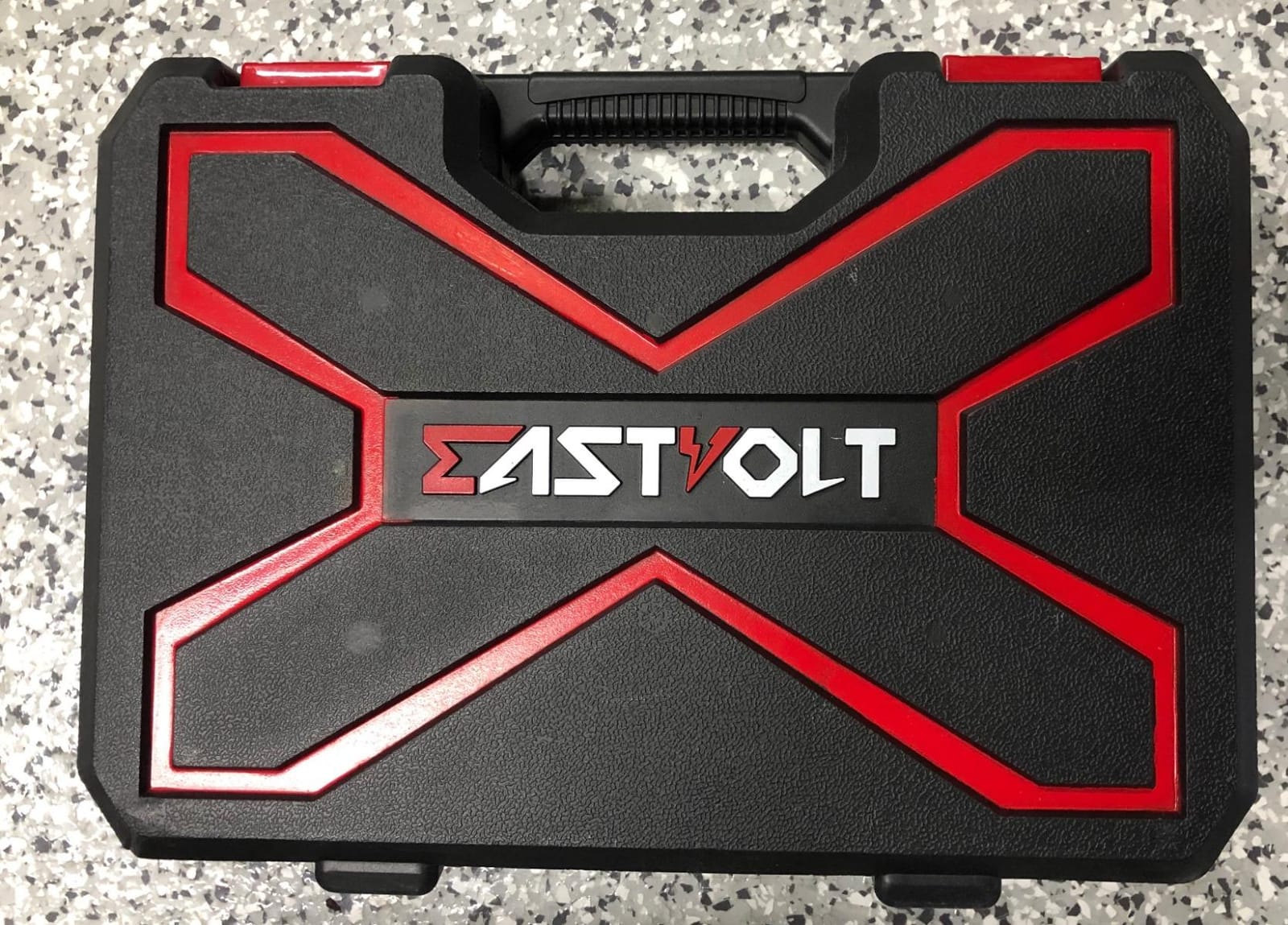 Eastvolt 128-Piece Home Repair Tool Set, Tool Sets for Homeowners, General Household Hand Tool Set with Storage Toolbox, EVHT12801, Black + Red (ASK01) customer photo 1
