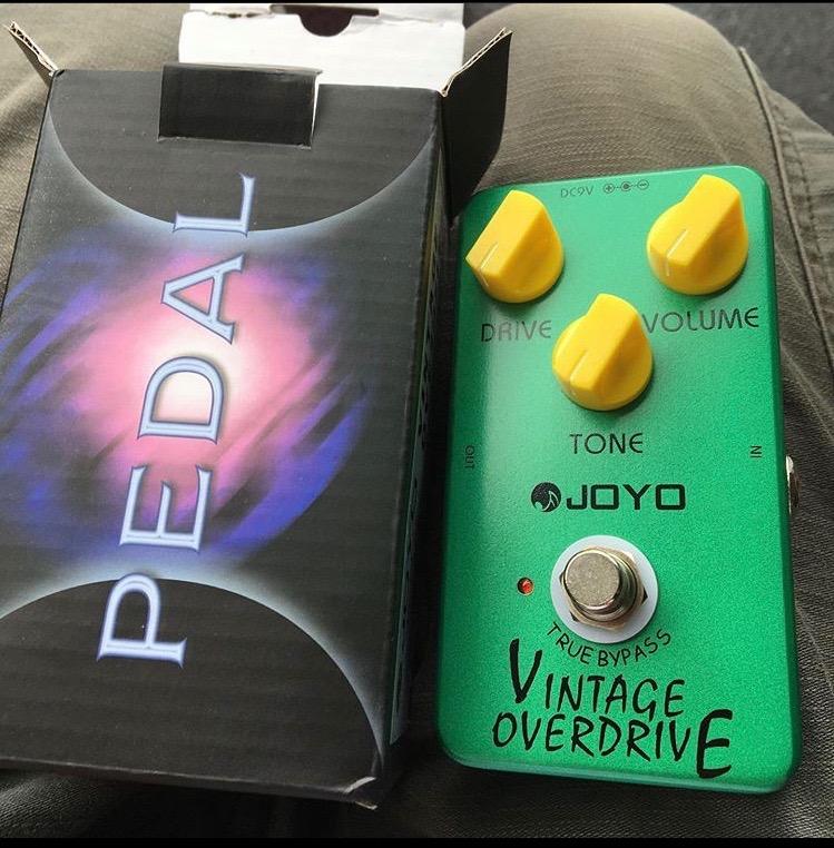 JOYO Vintage Overdrive Guitar Pedal, Smooth Overdrive Tone with RC4558 Chip for Electric Guitar, True Bypass (JF-01) customer photo 2