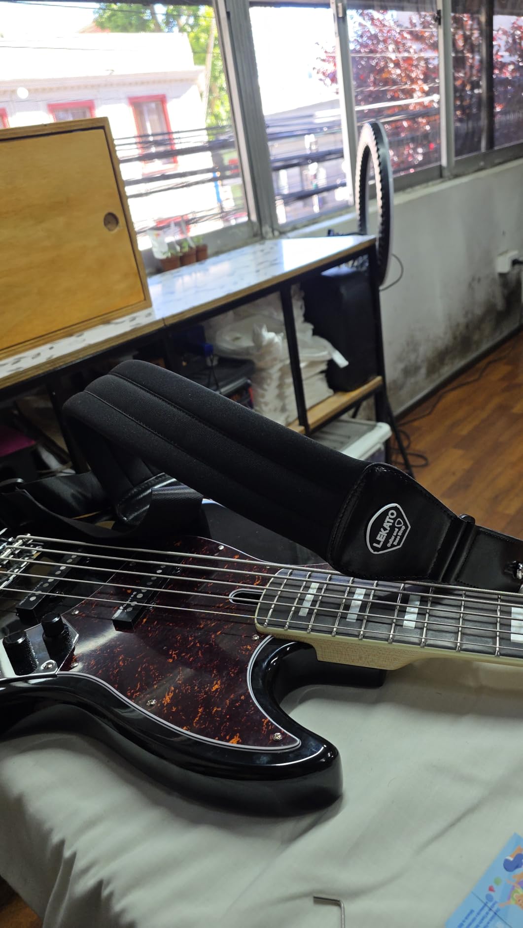 LEKATO Bass Guitar Straps for Electric Guitar & Bass 3