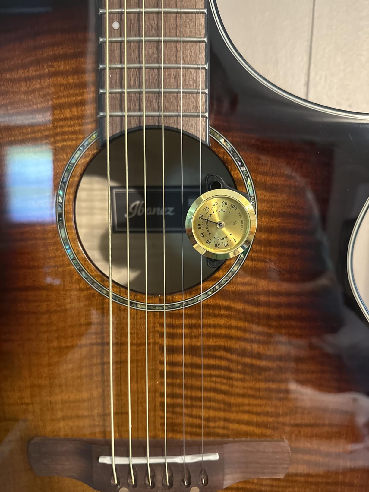 GUITTO 2-in-1 Guitar Humidifier & Analog Hygrometer, Clip-On Soundhole Humidity Care System with Refillable Sponge, No-Battery Gauge for Acoustic Guitar (GHD-01) customer photo 1