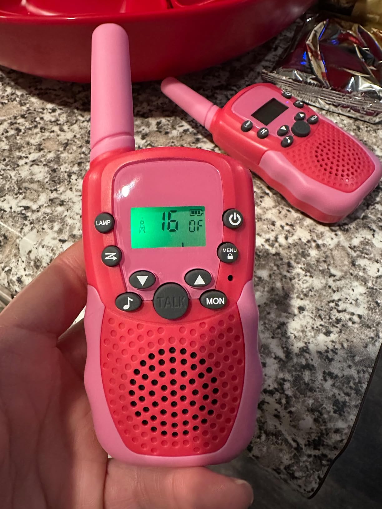Selieve Walkie Talkies for Kids Ages 3-12 Two Way Radio with Flashlight customer photo 1